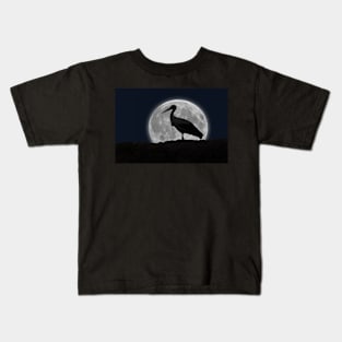 Marrakesh Stork by Night. Kids T-Shirt